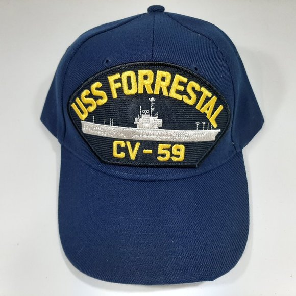 Other - U.S. Navy USS Forrestal CV-59 Men's Pat's Cap Hat